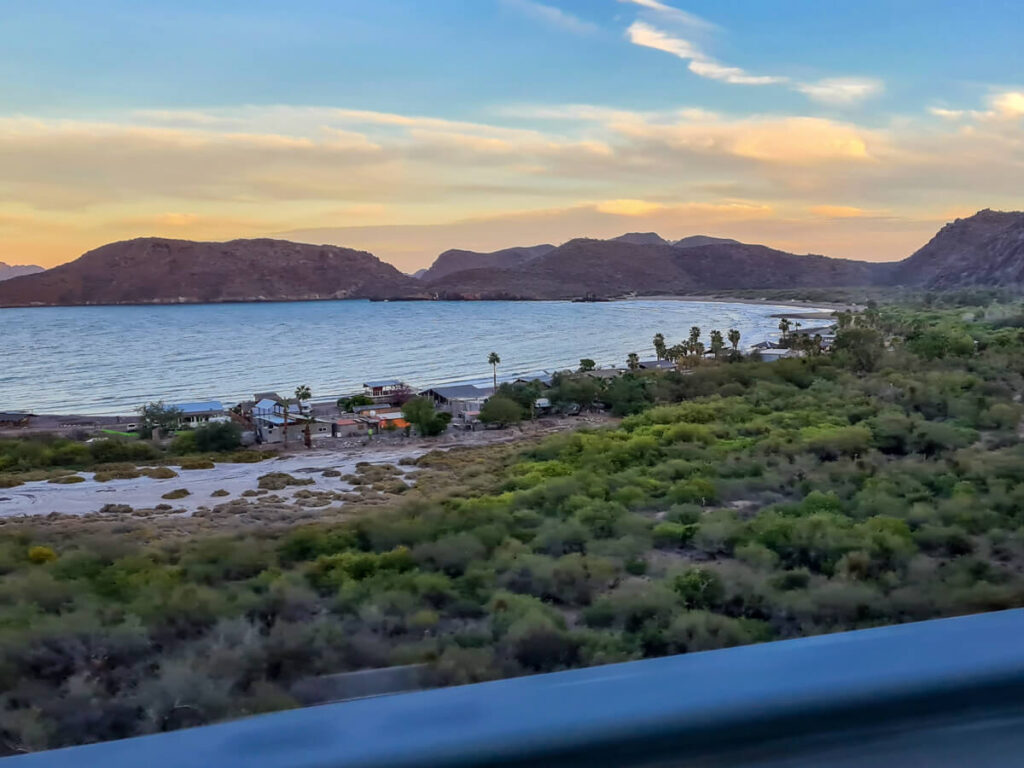 The sweeping Loreto Bay.